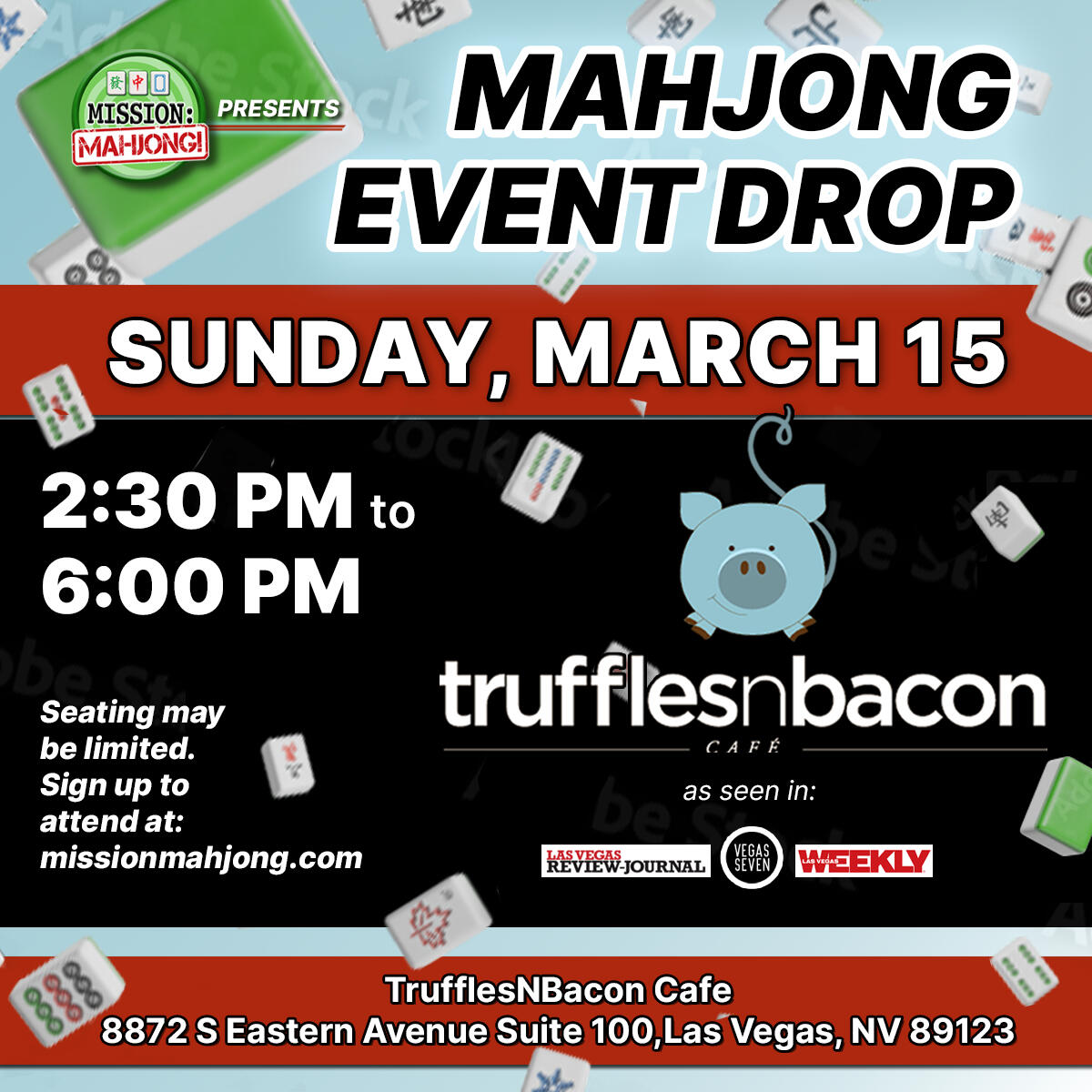 Chinese mahjong group in Las Vegas with meetings and events every month