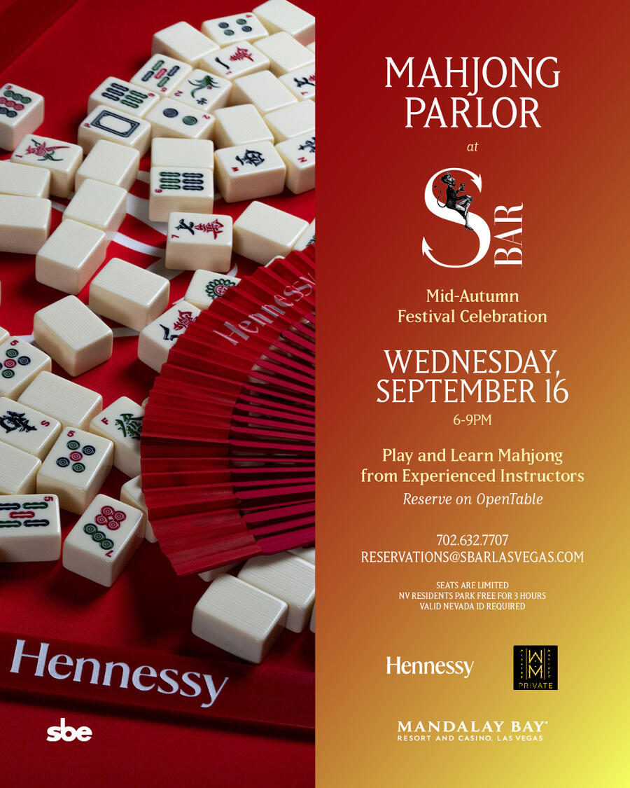 Mahjong event in Las Vegas: Mahjong Parlour at S Bar at Mandalay Bay